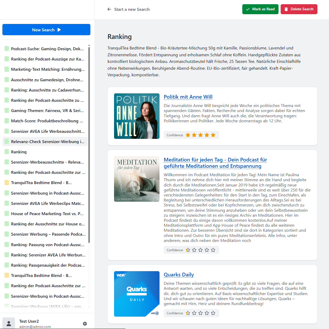 Podcast Marketing Platform