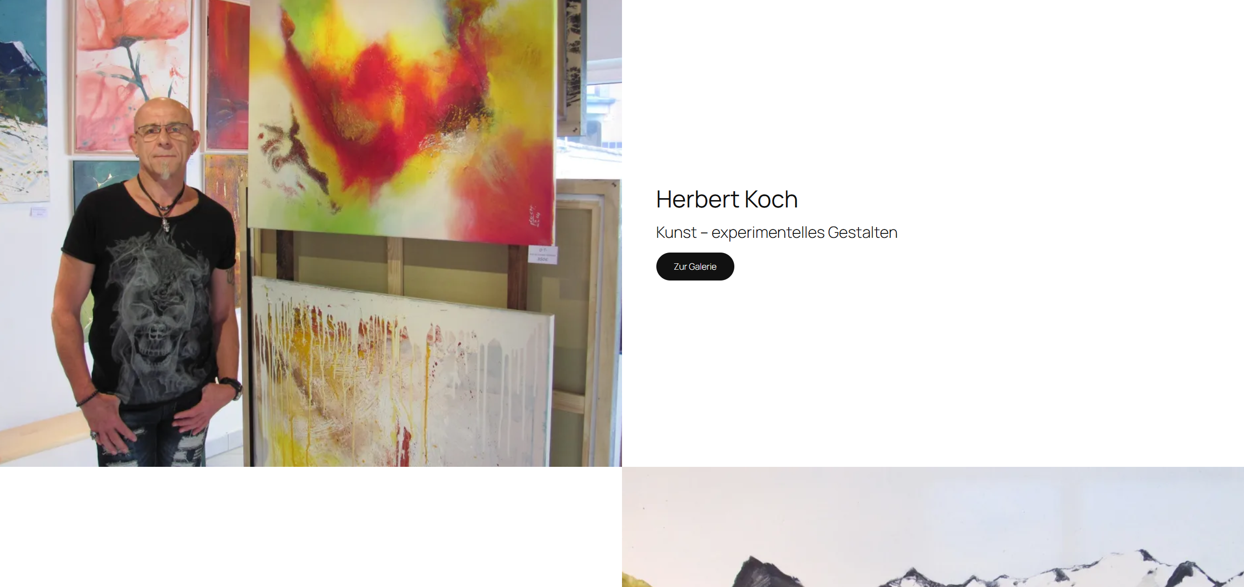 Artist Portfolio Website